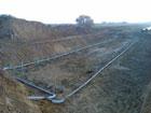 Cibakpuszta, Föld-Trans 2001 Kft. - Földgázszállító vezeték építésénél vákuumkutas talajvízszint süllyesztés