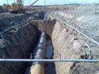 Máriapócs, Föld-Trans 2001 Kft. - Földgázszállító vezeték építésénél vákuumkutas talajvízszint süllyesztés